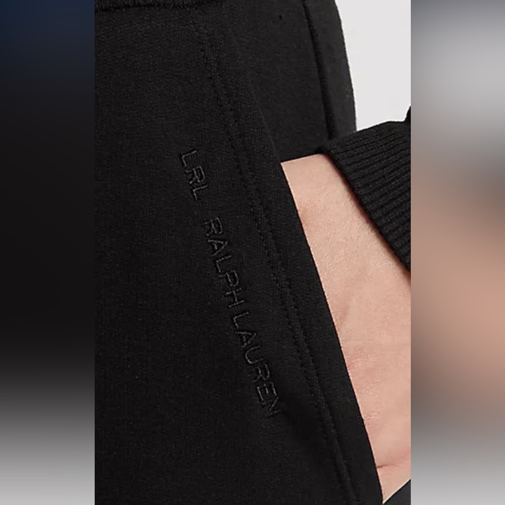 - New - Ralph Lauren cropped wide-leg sweatpants - Picture 6 of 7